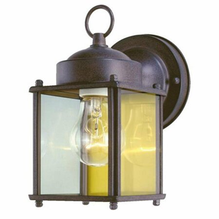 BRIGHTBOMB 66935 1 Light- Square- Wall Lantern BR3255480